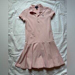 Polo by Ralph Lauren Pink Pleated Dress